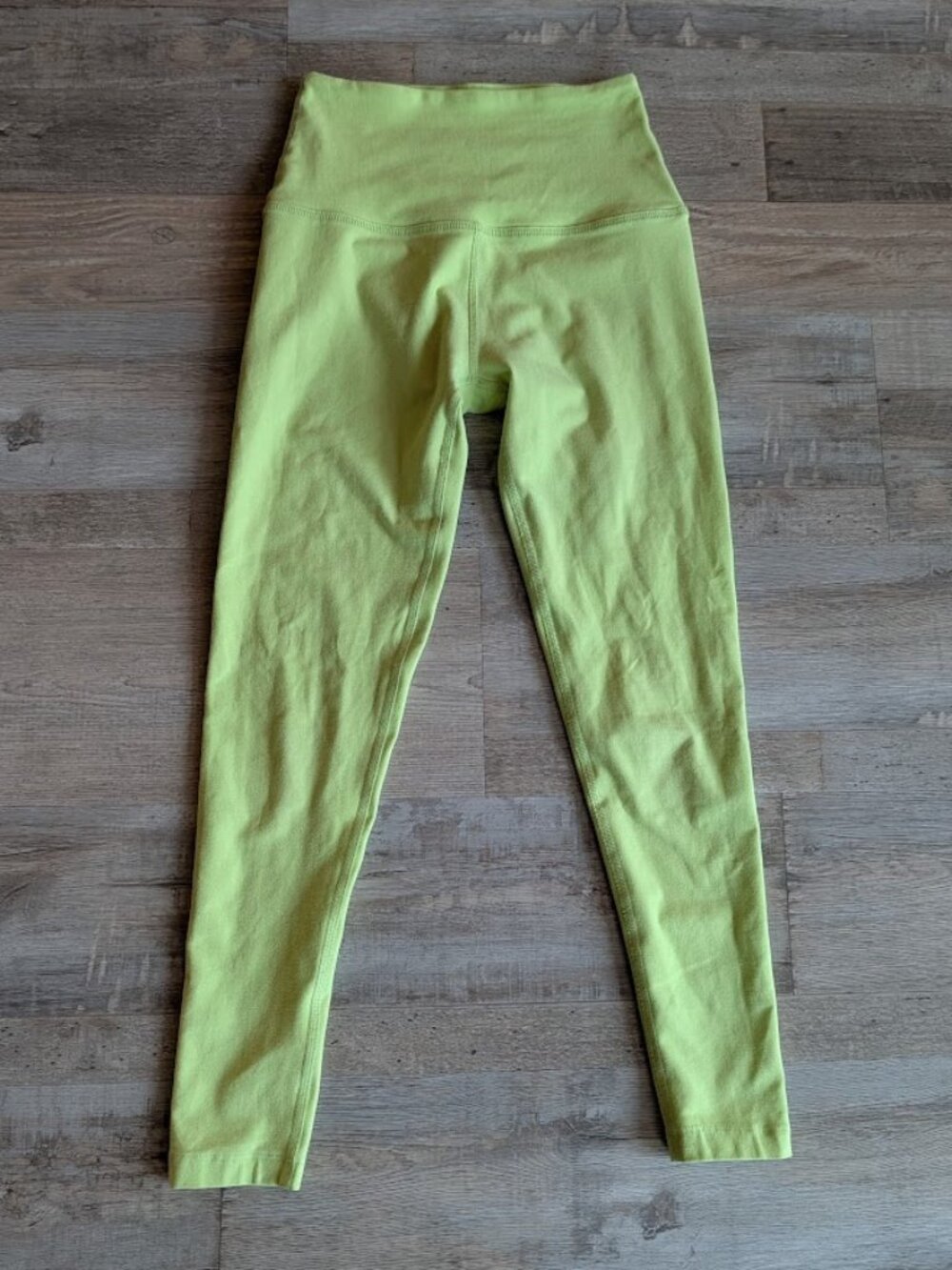 Beyond Yoga Lime Green High Rise 7/8 Ankle Leggings Buttery Soft Size XS